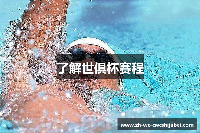 了解世俱杯赛程